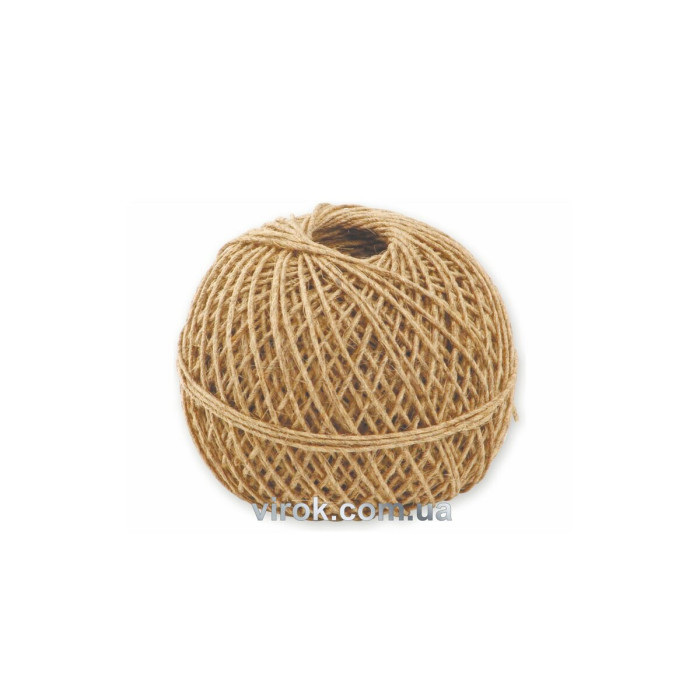 Шпагат джутовий в клубках 200г. (8шт)уп 250м.+/-5%