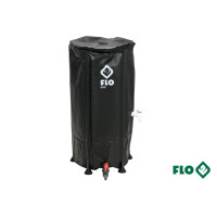 Бак збірний дощової води з ПВХ FLO : 100 л, Ø=3/4", Ø40 x 78 см, стійкий до УФ променів [6]