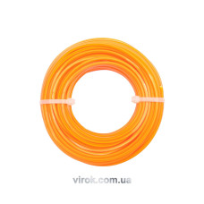 Жилка до газонокосарки квадратна із серцевиною FLO, d= 2,7 мм, l= 15 м [10/120]