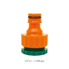 Адаптер зовнішній FLO для крана 3/4"-1/2" /ABS/ [250]