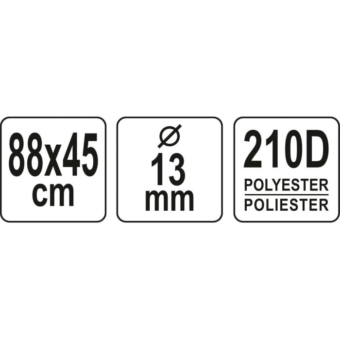 Кошик розкладний FLO 85х 45х 45 см з тканини Oxford 210D і трубок Ø= 13 мм(DW)