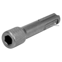 Тримач-адаптер насадок VOREL : SDS+ - HEX 1/4" (6,35 мм), L= 60 мм [100/200]