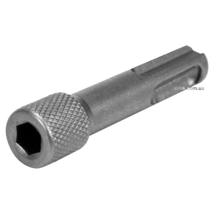 Тримач-адаптер насадок VOREL : SDS+ - HEX 1/4" (6,35 мм), L= 60 мм [100/200]