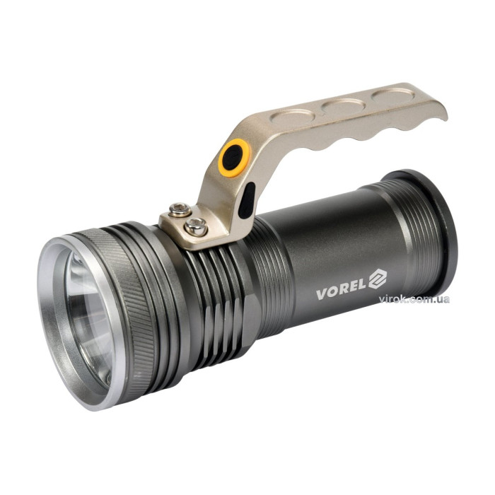 Ліхтар CREE XM-LM світлодіодний VOREL: 10Вт, 500lm, живлення-3 ААA бат, Ø=65x155 мм, 3 режими(DW)