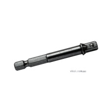 Держатель-адаптер торцевых головок USH: HEX-1/4" - квадрат 3/8", L=50 мм