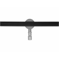 Трап напольный из нержавеющей стали, черный FALA SLIM BLACK; 70х 3х 7 см, сифон-56 мм [5]