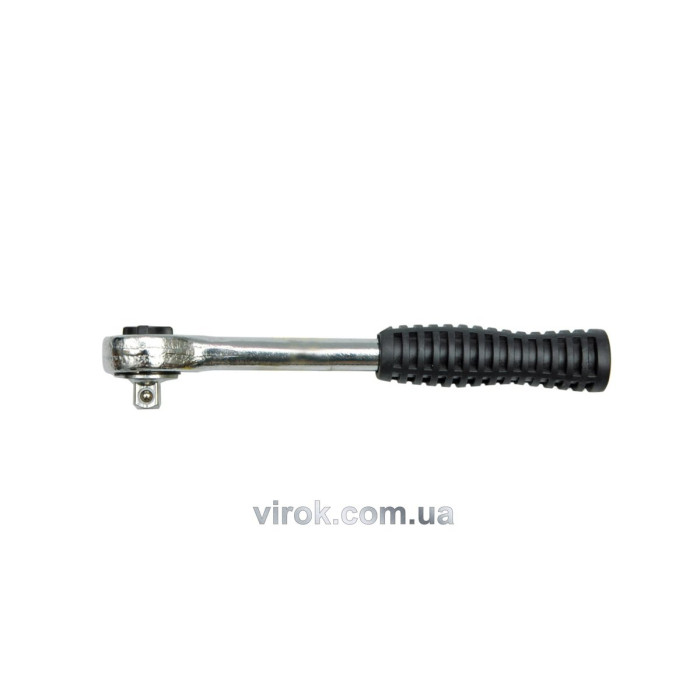 Тріщатка VOREL до головок торцевих, квадрат 3/8", L= 195 мм, 45T [25/50]