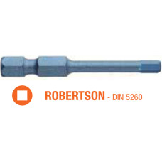 Насадка викруткова ударна USH Blue Shock : Robertson R1 x 50 мм torsion, Уп. 5 шт.