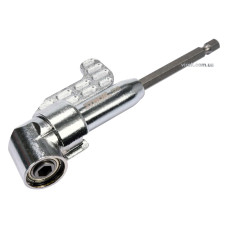 Тримач-адаптер кутовий STHOR : HEX - 1/4", L= 130 мм, під кутом 105° [60]
