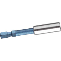 Тримач насадок викруткових ударний магнітний USH  BLUE SHOCK : 1/4", L= 60 мм