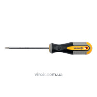 Викрутка зіркова VOREL : TORX-Security Т25 х 100 мм. CrV [12/36/144]