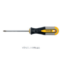 Викрутка хрестова VOREL : "Philips" PH0 х 75 мм. Cr-V [12/96/384]