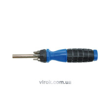 Викрутка VOREL з гумовою ручкою + насадки 6 шт. [25/100]