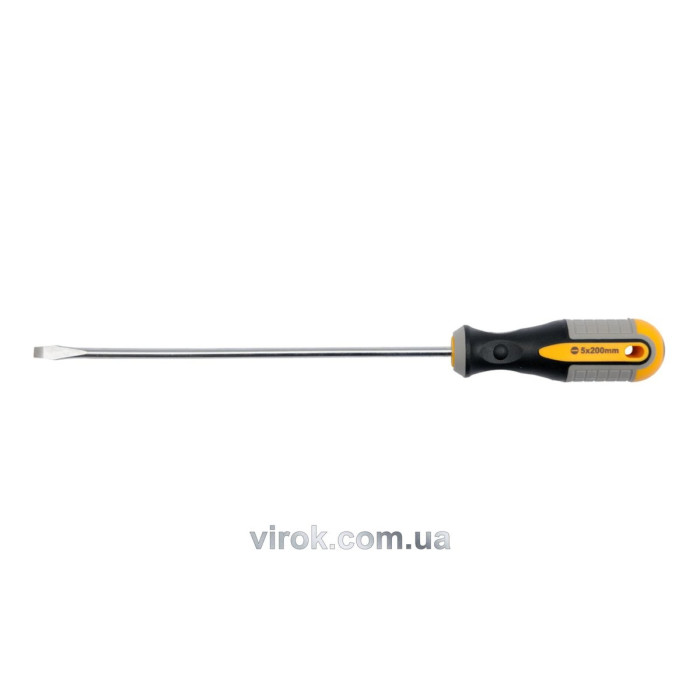 Отвертка плоская VOREL: SL8 х 250 мм. Cr-V [6/24/96]