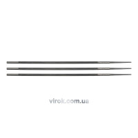 Напильники для заточки цепей пилы VOREL, 3шт. Ø=4,8 мм, l=200 мм [4/200]
