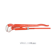 Ключ трубний з карбонової сталі VOREL 1.5", тип "S" [1/16]