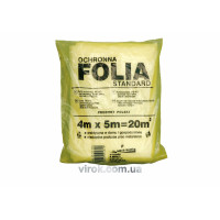 Плівка малярна VOREL захисна : 4 х 5 м, t=0,007 мм, [40]