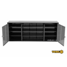 Шкаф настенный для мастерской VOREL : 1580 х 265 х 630 мм, из лакированной жести t= 0.8-1 мм [1]