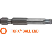 Насадка отверточная USH Industry: TORX T40K x 50 мм BallEnd удлиненная скругленная, Уп. 5 шт.
