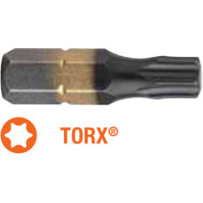 Насадка викруткова USH DIATIN : TORX T30 x 25 мм. титанове покриття, алмазне напилення.  Уп. 10 шт.