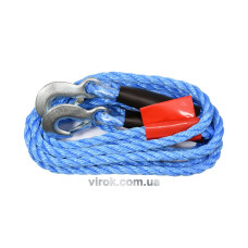 Трос буксирний VOREL 2,5т з гаком [10]
