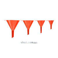 Набор воронки VOREL 4 шт.; Ø= 52, 76, 100, 120 мм, h= 75, 110, 125, 152 мм [30]