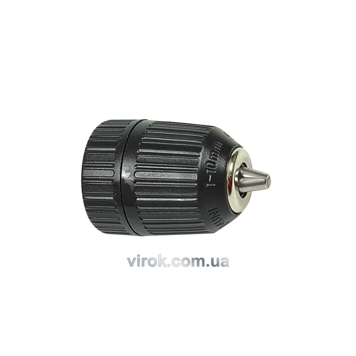 Патрон для дриля VOREL Ø-10мм 3/8" швидкозатискний  [10/40]