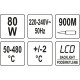 Паяльник мережевий YATO P= 80 Вт. з регулюванням t= 50- 480°С [10/50]