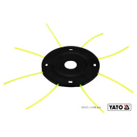 Диск для жилки до газонокоси YT-85001, YT-85003 YATO: Ø=2-3 мм, l=300-430 мм