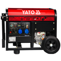 Генератор струму дизельий YATO: P= 3.2 кВт, U= 230 V AC