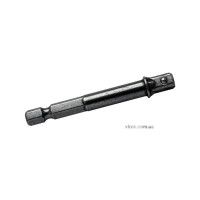Держатель-адаптер торцевых головок USH: HEX-1/4" - квадрат 1/4", L=50 мм