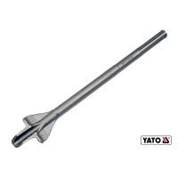 Долото для штроб YATO : SDS-Max, L= 380 мм, w= 35 мм [10/20]