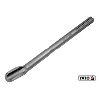 Долото півкругле для штроб YATO : SDS-Max, L= 330 мм, w= 26 мм [10/30]