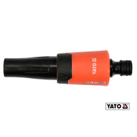 Ороситель прямой YATO : &Oslash;= 1/2", ABS-пластик [12/120]