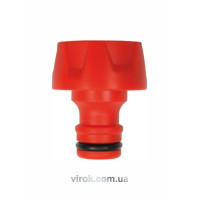 Адаптер садовий зовнішній YATO: 3/4" / ABS [12/120]