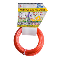 Жилка для тримера "ЗІРКА" TM VIROK : Ø= 1,8 мм, l= 15 м