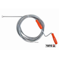 Трос для очистки канализационных труб YATO: Ø=6 мм, l=5 м [20]