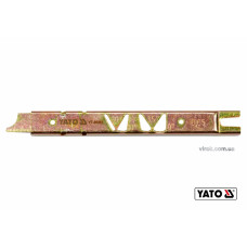 Шаблон для заточ. обмеж. глибини зубів ланцюгів YATO 150х13х1мм, глиб.-0.65мм, кут 10°,30°,35° [200]