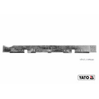 Шаблон для заточки. огранич. глубины зубьев цепей YATO 170х10х1 мм, глуб.-0.65, 0.75 мм, угол 35°(DW)