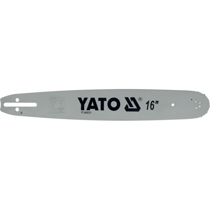 Шина для пили YATO l= 16"/ 40 см (66 ланок)Зубів-12 --для ланцюгів YT-849451 [20]