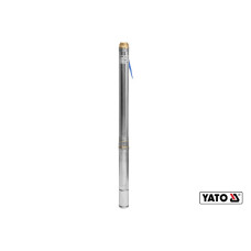 Насос для води глибинний YATO: 550Вт, 6000л/год, макс.висота- 50м, макс.глибина- 80м, кабель-20м [1]