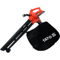 Порохотяг для листя акум. YATO: 12500 об/хв, продуктивність- 8 м³/хв, збірник- 45 л(БЕЗ АКУМУЛЯТОРА)
