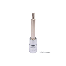Головка торцевая YATO квадрат 1/2 "SPLINE" удлиненная M6, L=100 мм [20/120]