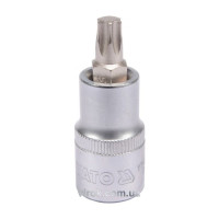 Головка торцевая YATO квадрат 1/2 "TORX" Т45, L=55 мм [40/240]