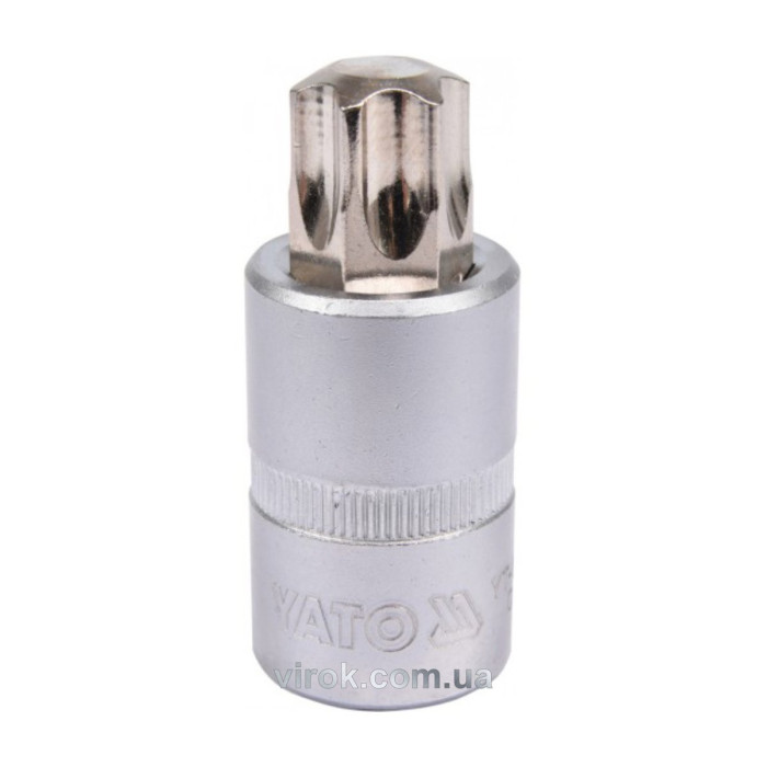 Головка торцева YATO квадрат 1/2 "TORX" Т70, L= 55 мм [40/160]
