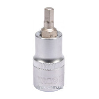Головка торцевая YATO квадрат 1/2 HEX M6, L=55 мм [40/240]