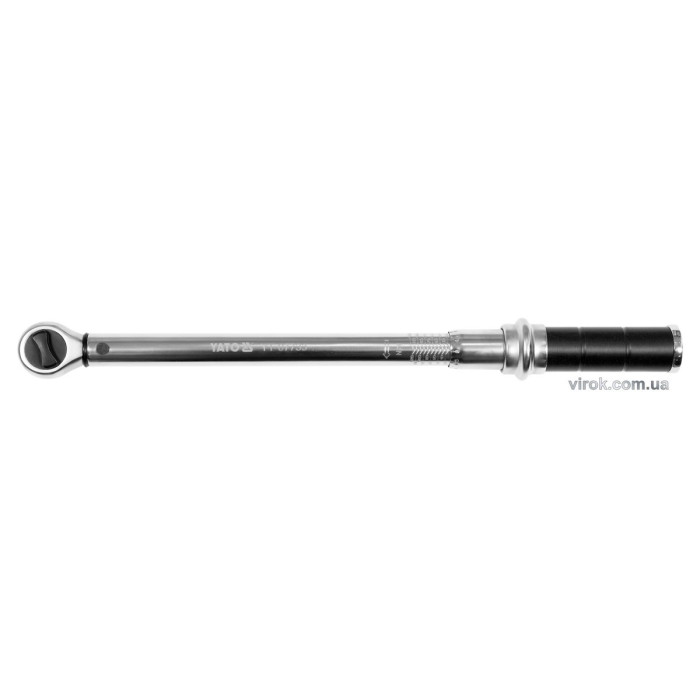 Ключ динамометричний YATO : квадрат 3/8", F= 25- 125 Нм, L= 415-440 мм(DW)