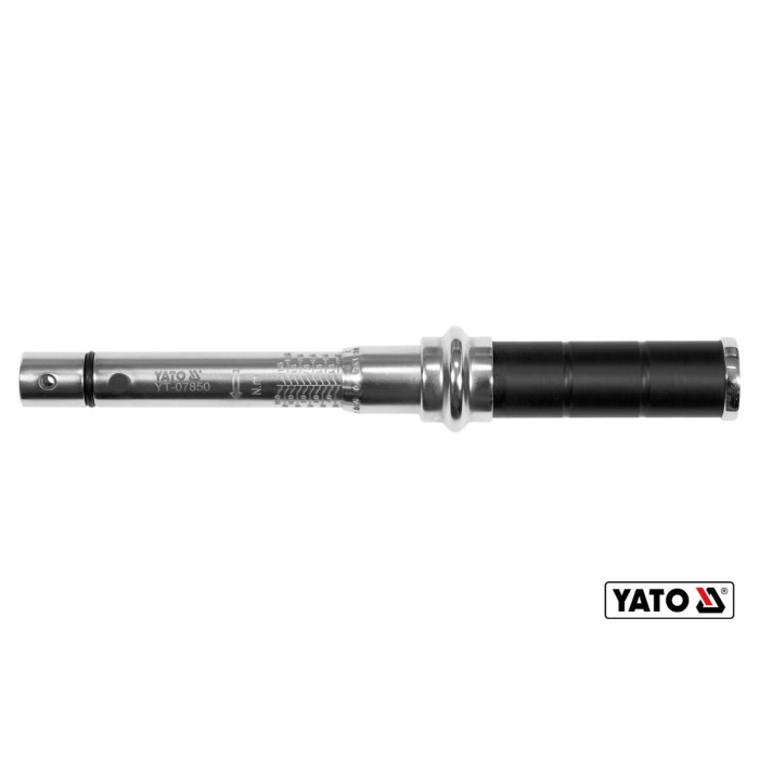 Ручка для динамометричного ключа YATO : 9-12 мм, F= 2.5-12 Нм, l= 260-282 мм, без головки (DW)