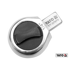 Головка динамометричного ключа YATO : 9-12 мм, квадрат- 1/4" (DW)