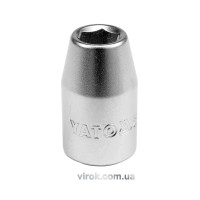 Перехідник для насадок викруткових YATO : квадрат 3/8"(F) HEX= M8 мм(M), L= 30 мм [10/250/500]